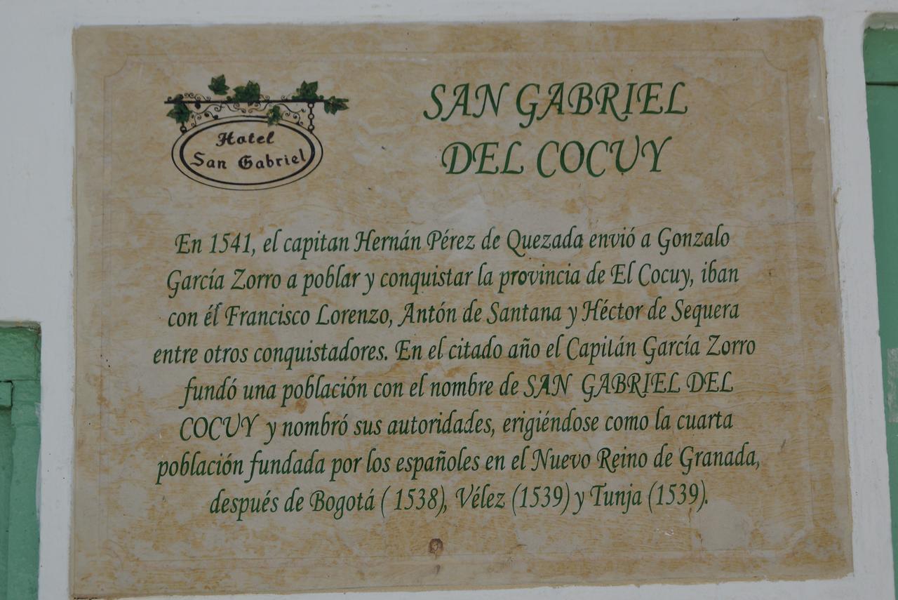 Hotel San Gabriel El Cocuy Exteriör bild